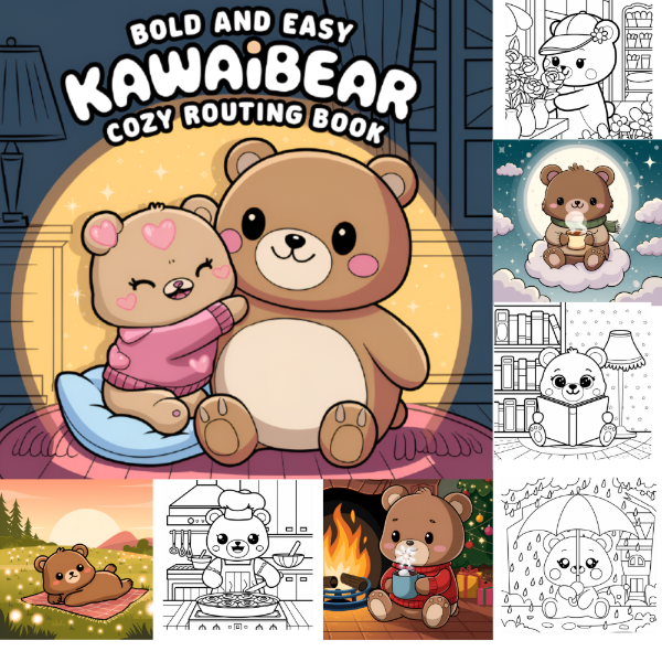 Producto - Libro Cozy Routing -  200 paginas y 35 tapas - LIB14