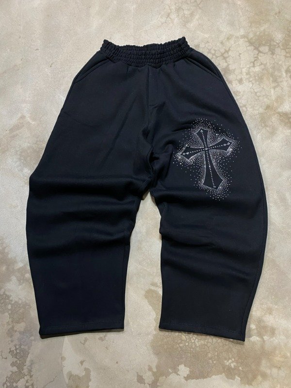 Producto - JOGGIN BAGGY DISEÑO STRASS "CRUZ"