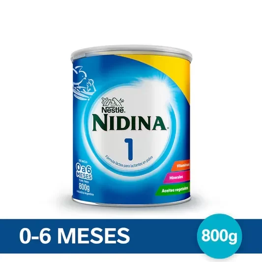 Producto - Leche formula Nidina 1 en polvo