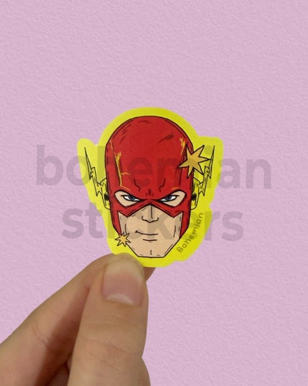 Producto - FLASH - Sticker Individual de La Liga de la Justicia / DC