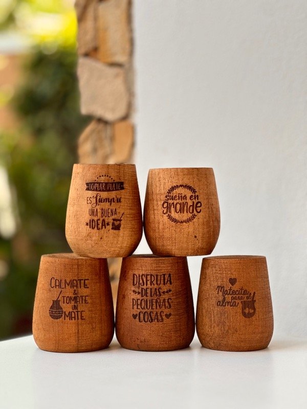 Producto - Mate De Algarrobo Frases