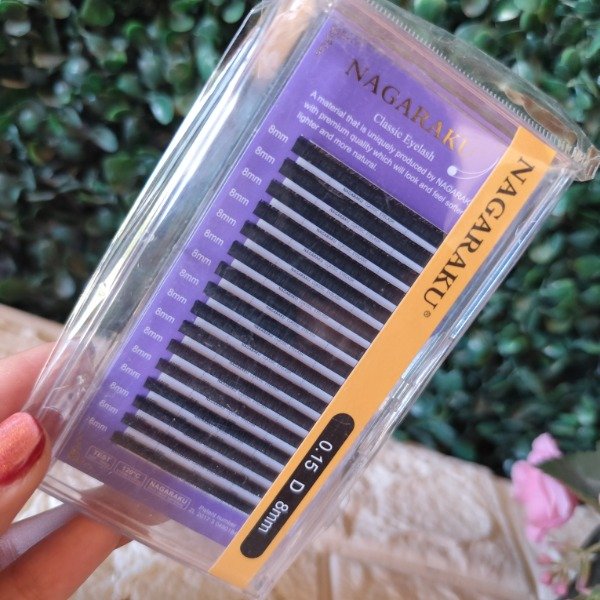 Producto - EXTENSIONES DE PESTAÑAS NAGARAKU 0.15D 8mm