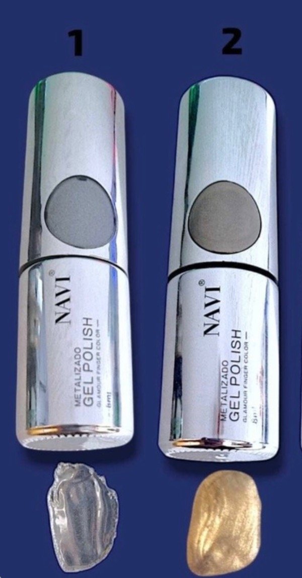 Producto - Esmalte metalizado silver navi