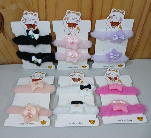 Producto - Colitas peludas estrella x 6 cartones