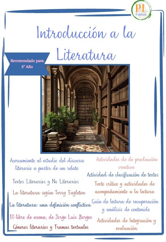 Producto - Introducción a la Literatura Vol. III