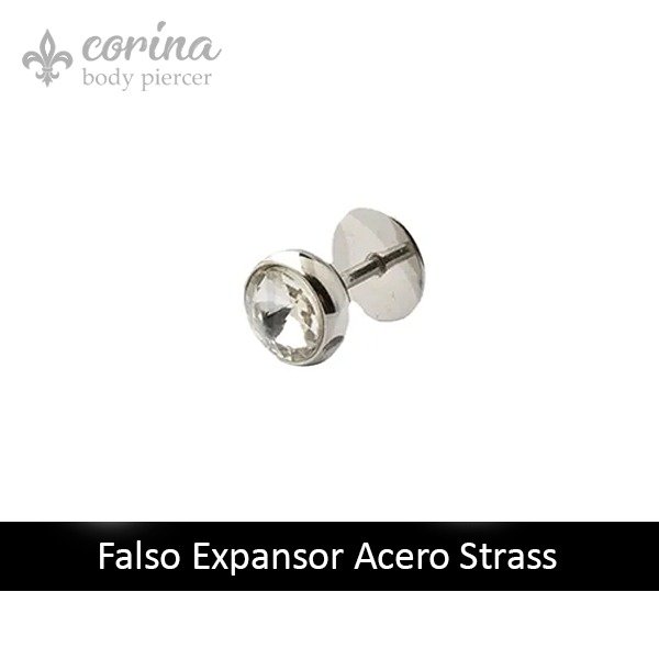 Producto - Falso Expansor Acero Strass