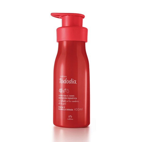 Producto - Hidratante corporal de 400 ml Fresa y vainilla dorada