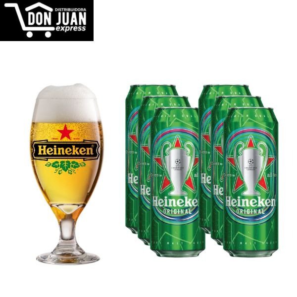 Producto - PACK HEINEKEN 473 ML X 6 UNIDADES