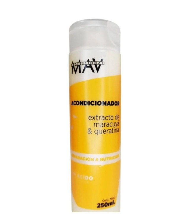 Producto - Mav acondicionador extracto de maracuya y queratina 250ml