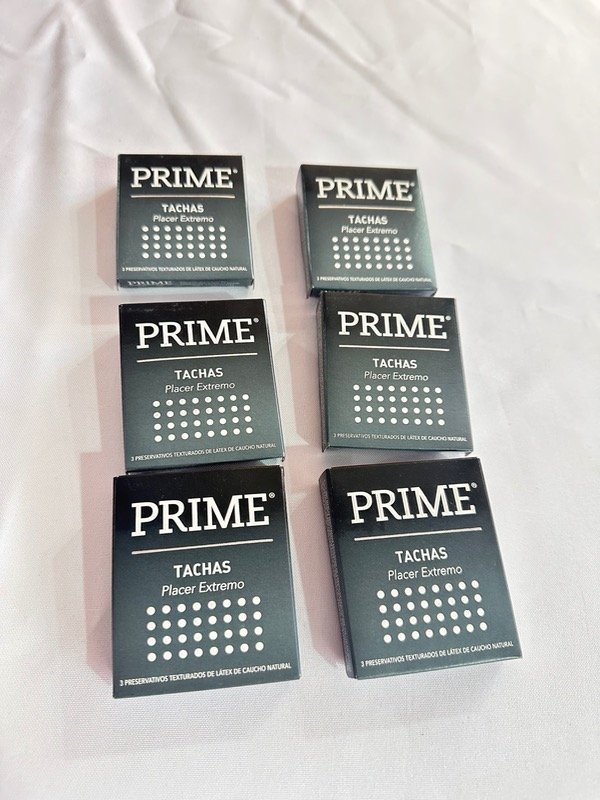 Producto - PRESERVATIVOS PRIME Tachas x3