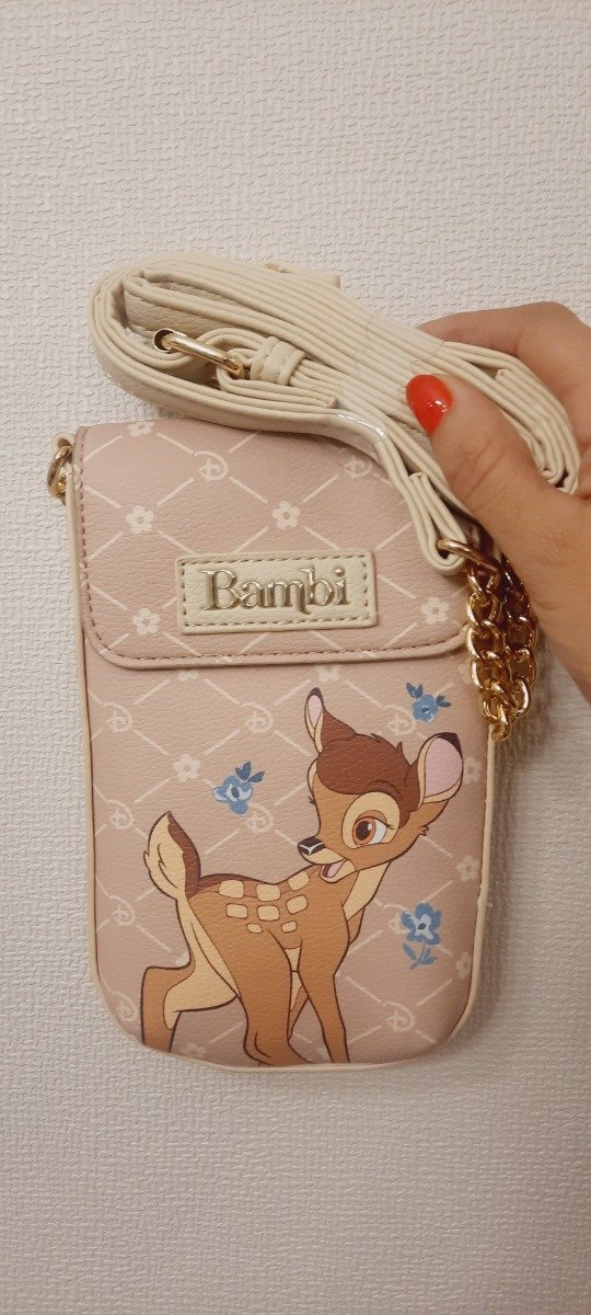 Producto - Bandolera porta celular bambi