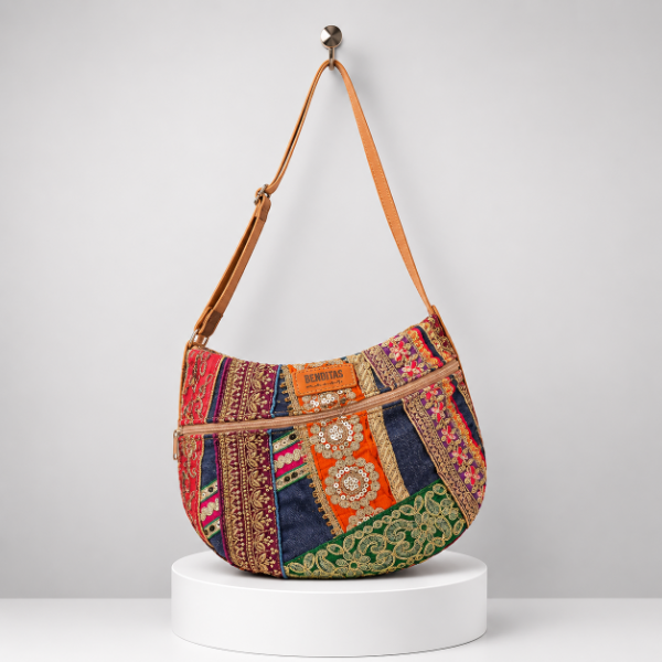 Producto - Bandolera con galones indios Multicolor