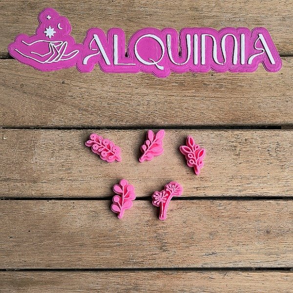 Producto - Stamp RAMITAS Y FLORES x5u