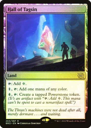 Producto - Hall of Tagsin Foil  The Brothers' War