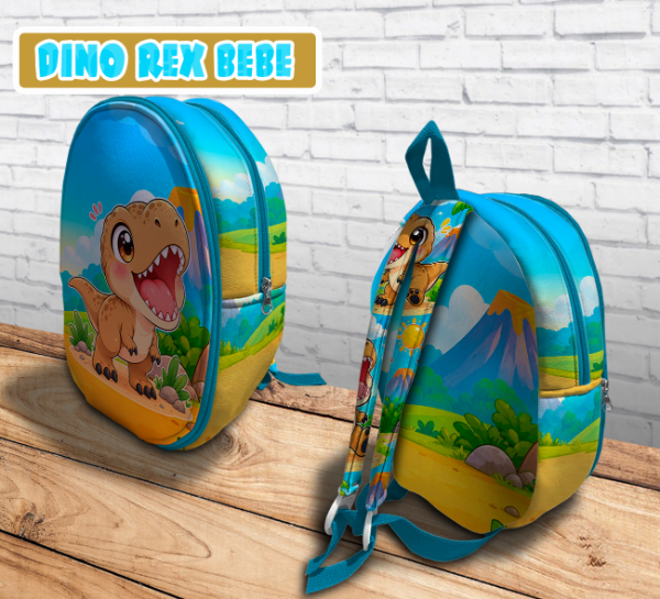 Producto - MOCHILA INFANTIL DINO REX BEBE