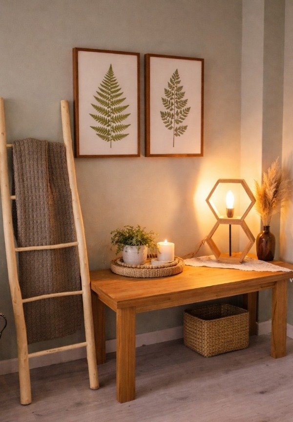 Producto - Lámpara doble hexágono