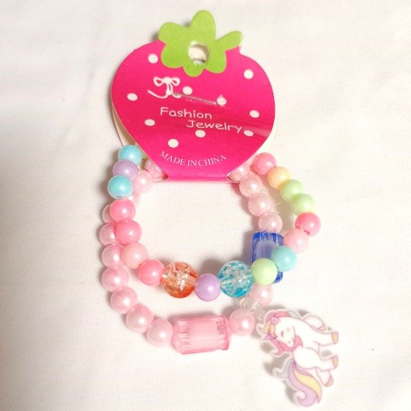 Producto - PULSERA MINI X 2 CARTON UNICORNIO