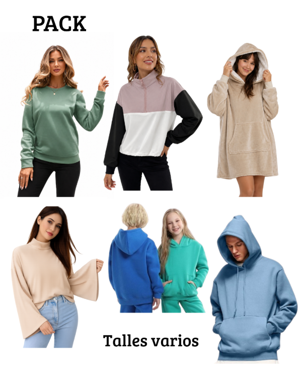 Producto - PACK 6 BUZOS
