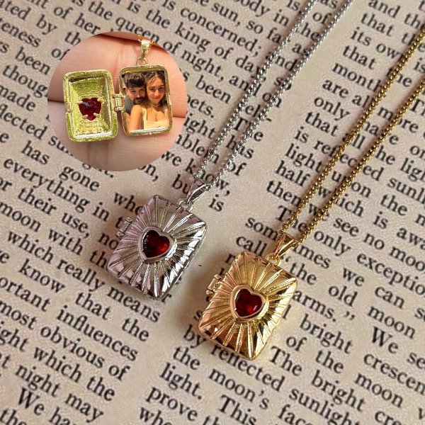 Producto - Relicario: Book Heart
