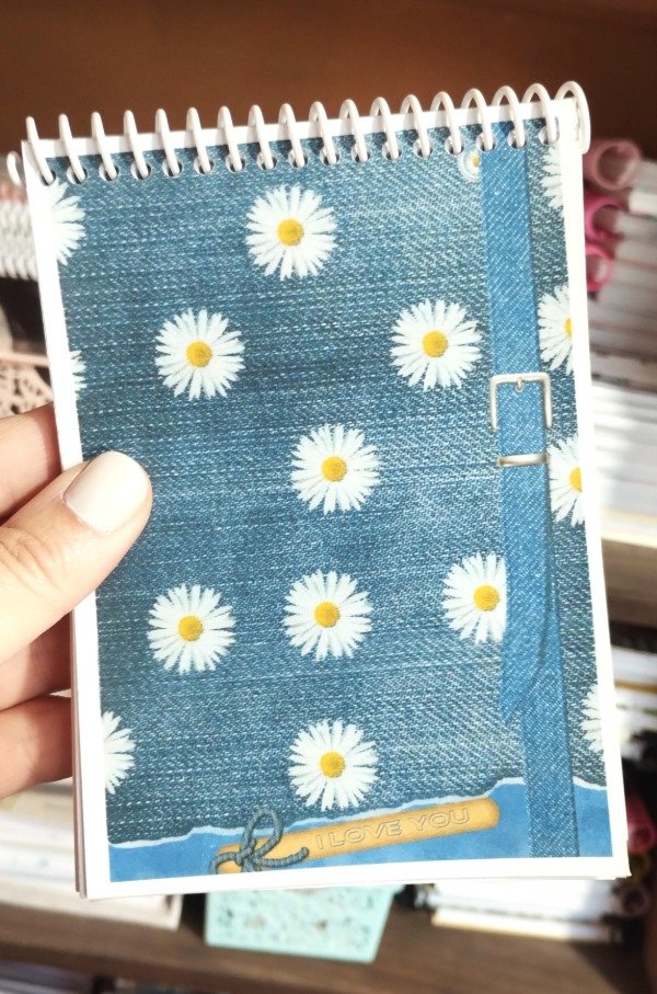 Producto - libreta espiral pocket A6 Floral
