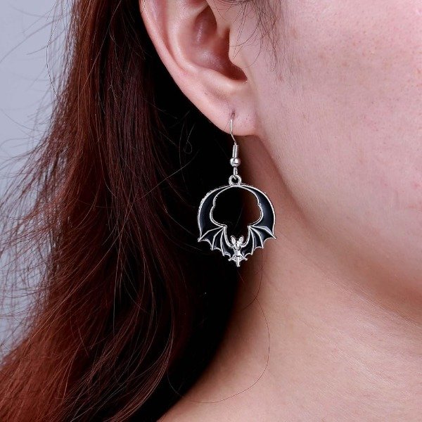 Producto - Aros Murciélago Goth - 1