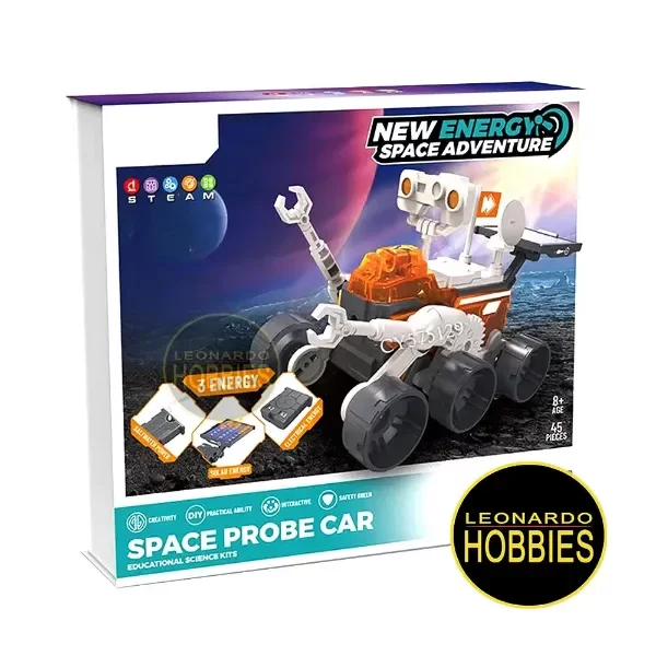 Producto - Space Probe Car Vehículo p/Armar STEAM Energía Solar/Agua salina HTCTK0204