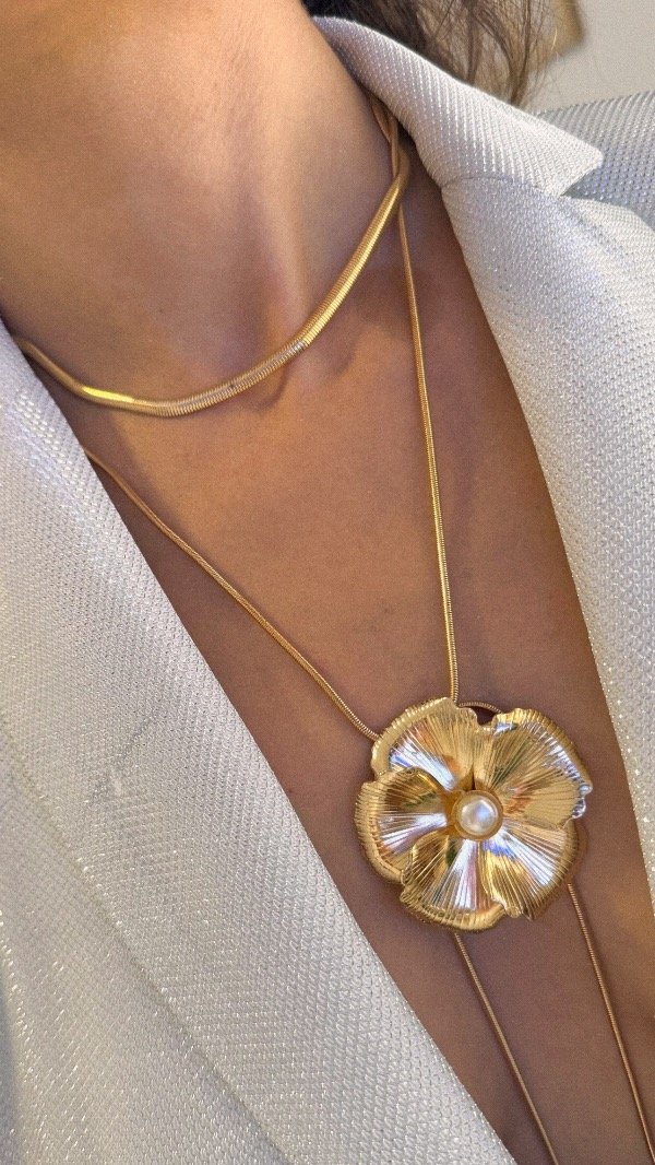 Producto - Corbatero Flower Pearl