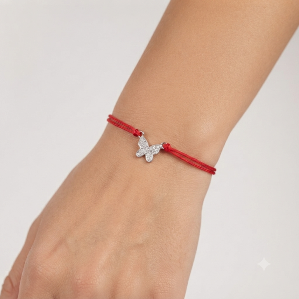 Producto - Pulsera ajustable mariposa cubic - 1
