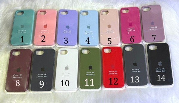 Producto - Silicone cases Iphone 16e