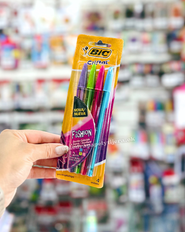 Producto - Lapicera bic shimmers 1.2mm x4 colores