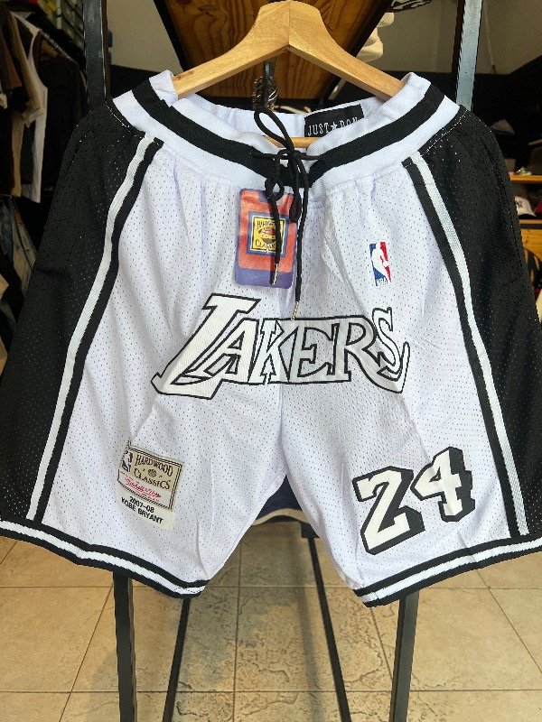 Producto - Short Lakers Blanco 23