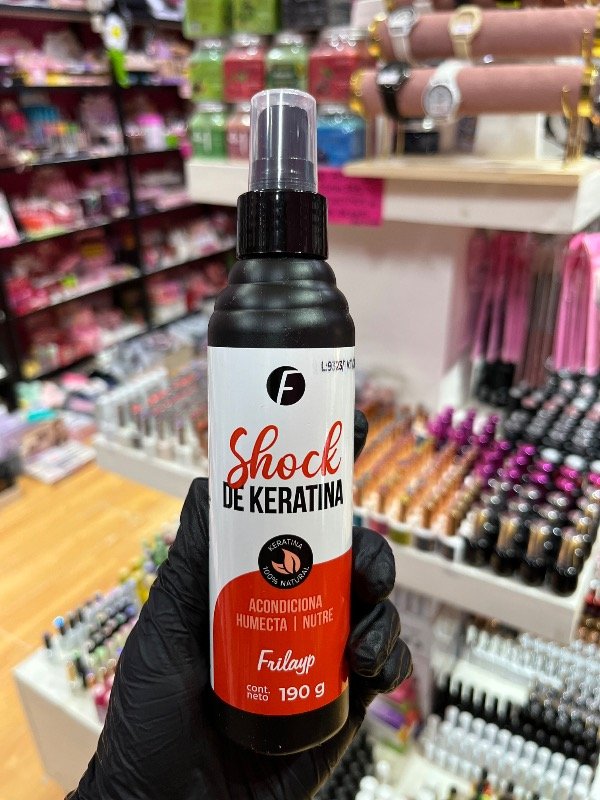 Producto - Spray shock de keratina frilayp