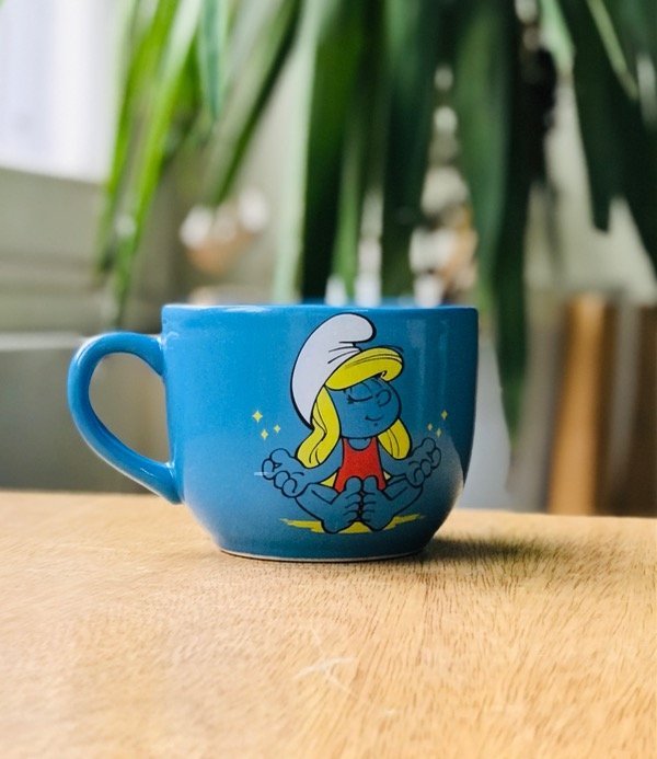 Producto - Tazón azul pitufos