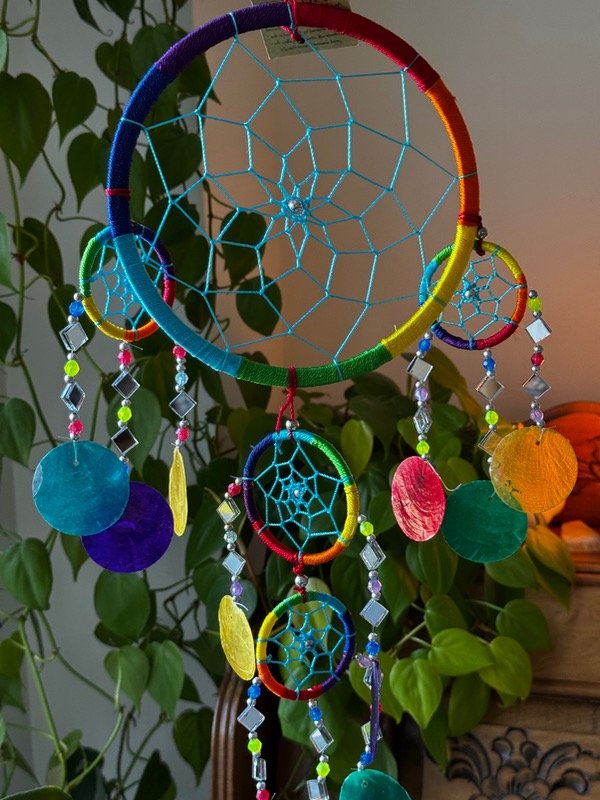 Producto - Atrapasueños arcoíris