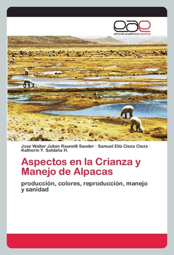 Producto - Raunelli: Aspectos en la Crianza y Manejo de Alpacas