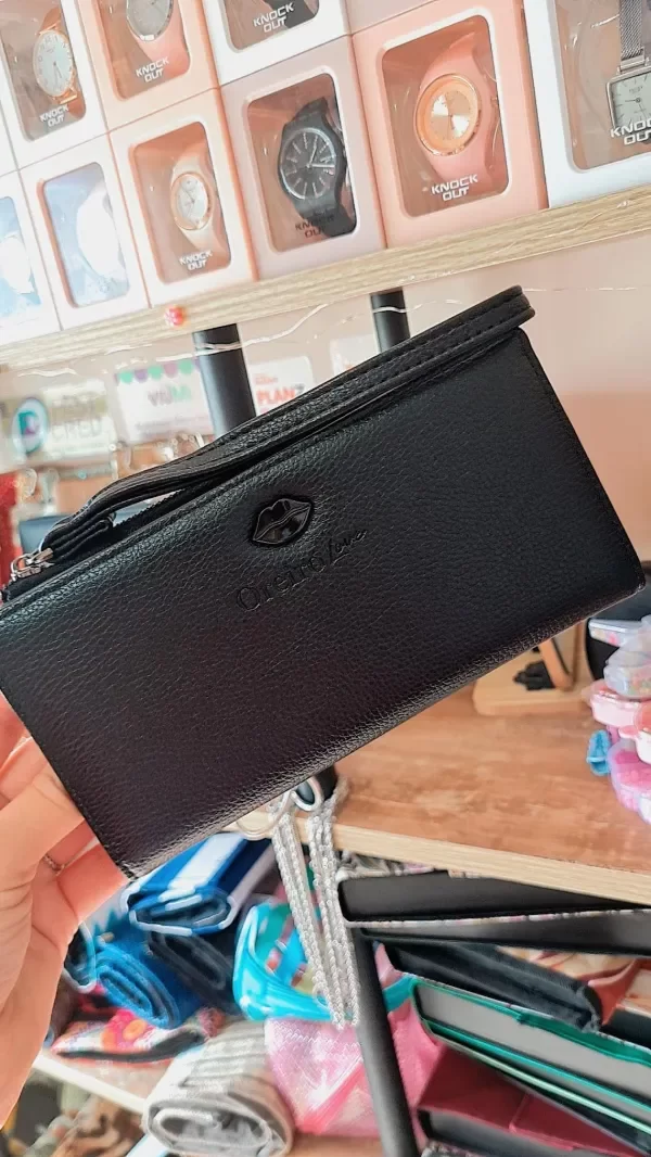 Producto - Billetera Las Oreiro Negro Art 28598