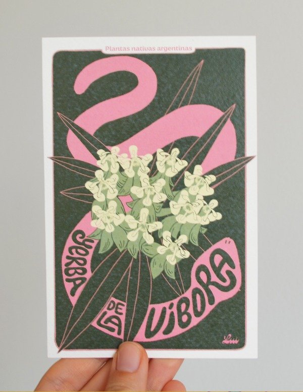Producto - Postal - Yerba de la víbora