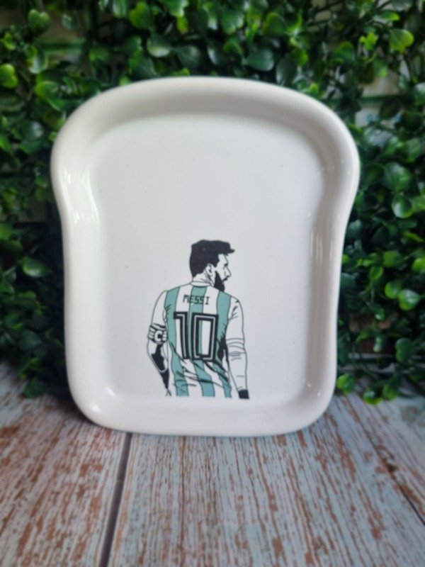 Producto - Plato tostada Messi