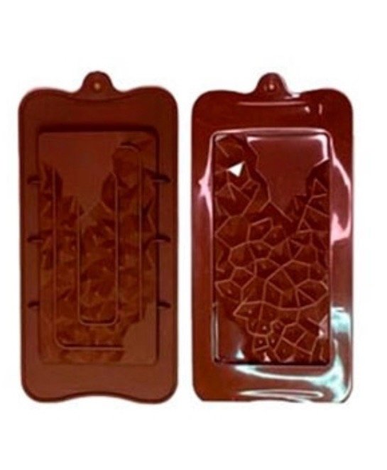 Producto - MOLDE SILICONA TABLETA FACETADO