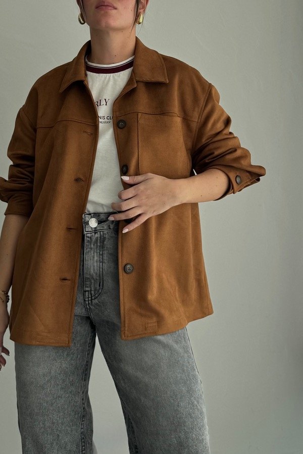 Producto - CAMISACO GALA - CAMEL
