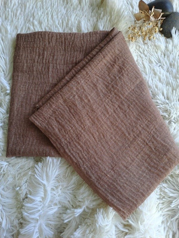 Producto - PLT11 Pañuelo Liso Texturado Habano