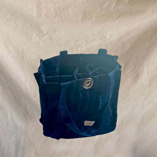 Producto - Basket Bag Azul - Organizador con divisiones