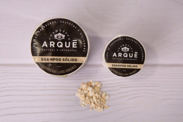 Producto - Shampoo sólido para CUERO CABELLUDO SENSIBLE (tamaño chico) - 1