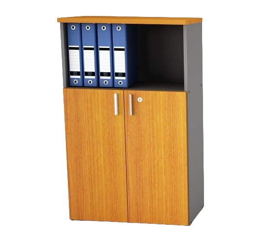 Producto - Biblioteca Media C/Puertas Batientes