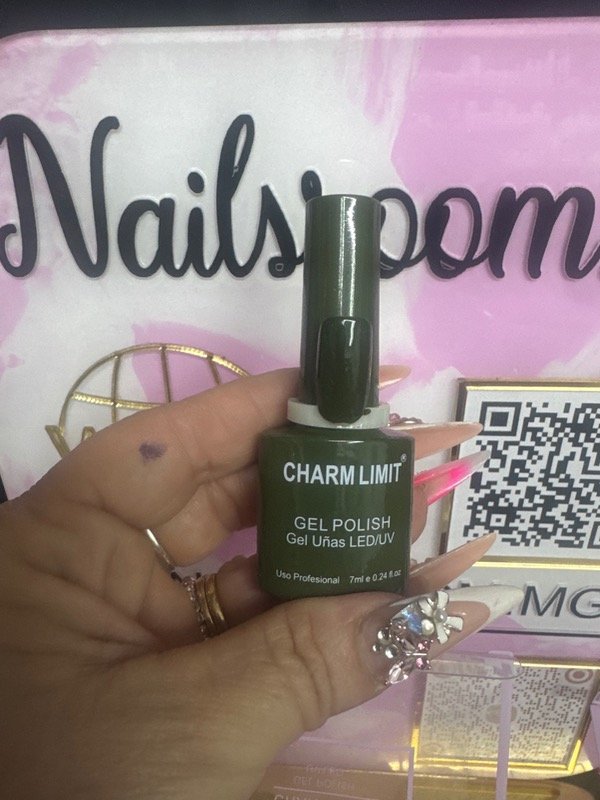 Producto - Esmalte charm limit aprobado por anmat verde militar N24