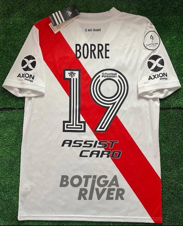 Producto - CAMISETA SANTOS BORRE AEROREADY 20/21 SUPERCOPA ARGENTINA (VS RACING) - (S)