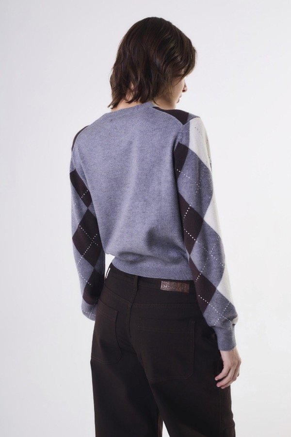 Producto - Sweater Rombos Hotfix Azul - 2