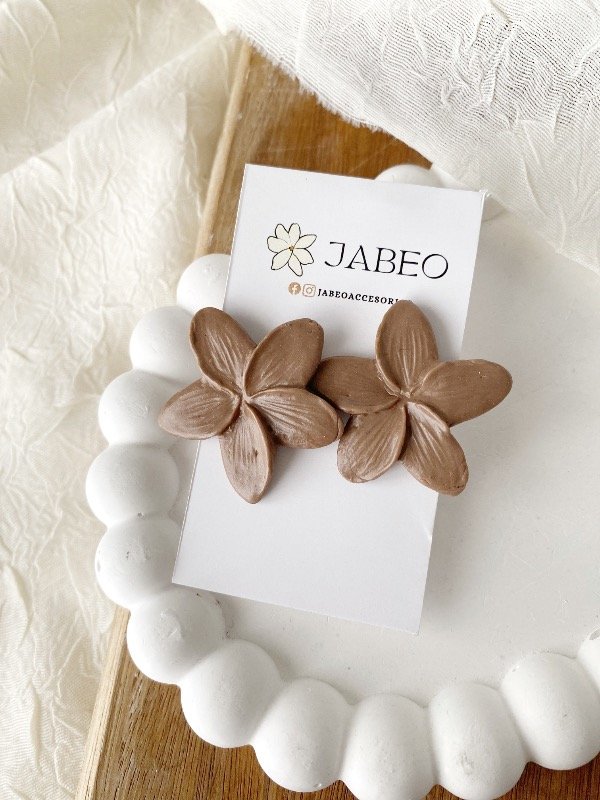 Producto - Aros florecidas brown