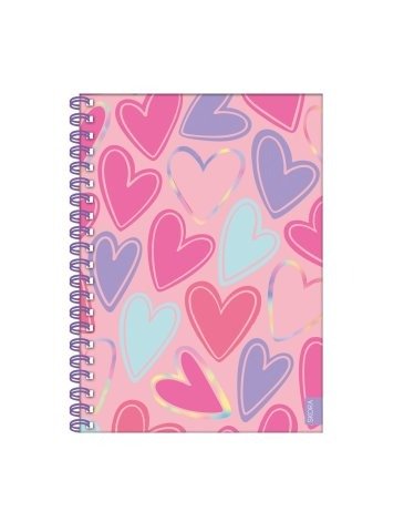 Producto - Cuaderno A4 CORAZON120 hojas T/D
