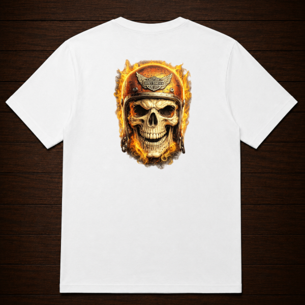 Producto - Remera - Calavera Harley Davidson - 3